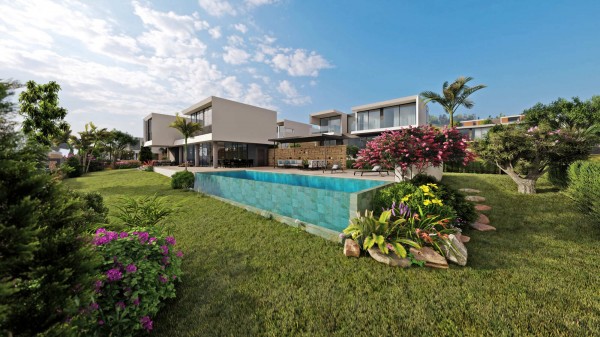 Luxury Homes Overlooking the Endless Blue 